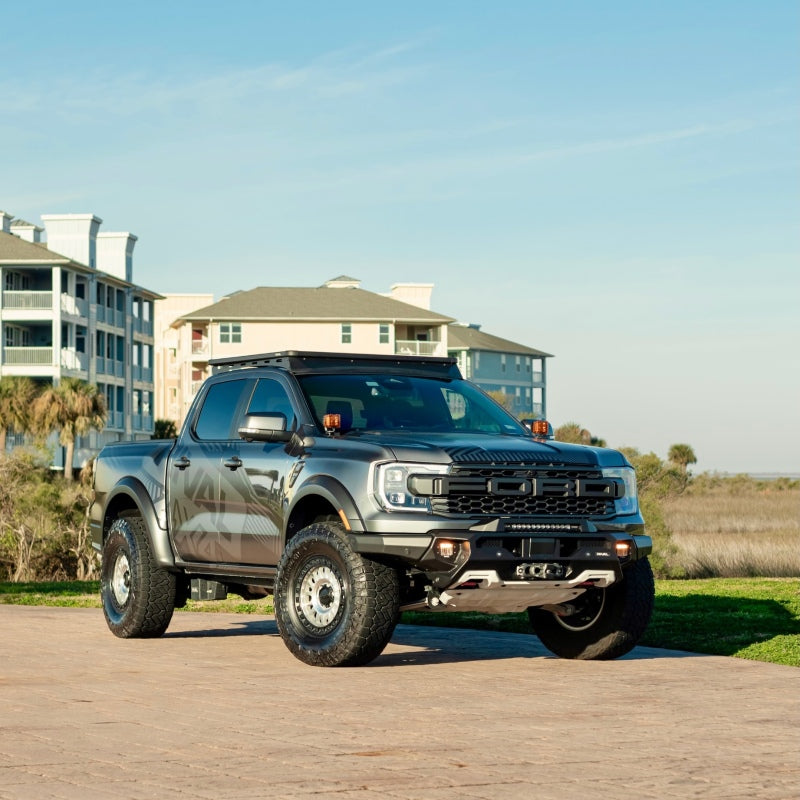 Rival 2D.1813.1.US Aluminum Bumper w/Winch Mount & Recovery Points For Ford Ranger Raptor