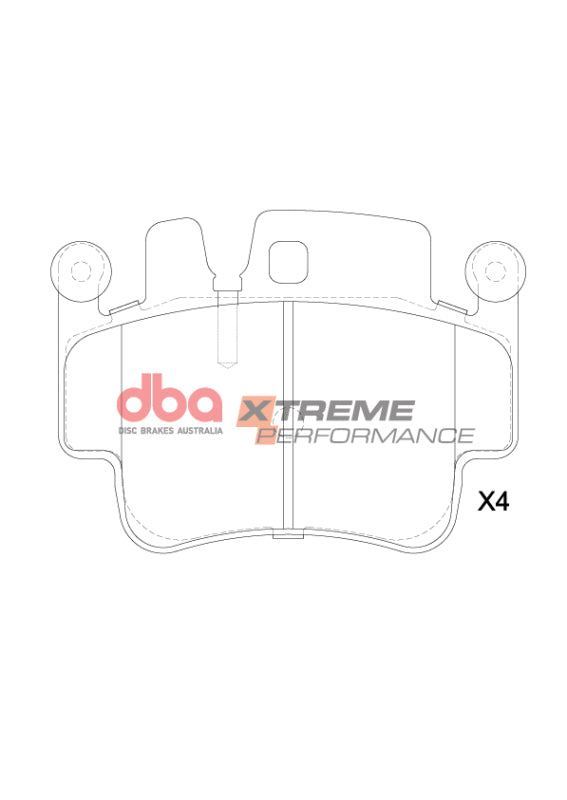 DBA XP Front & Rear Brake Pads | Porsche 911 Carrera 996 / Carrera S 997 (98-13) (DB1401XP)