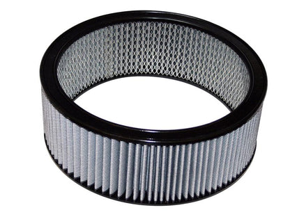 aFe MagnumFLOW Air Filters Round Racing P5R A/F Chrome Assy 14x6: Blk/Blue E/M