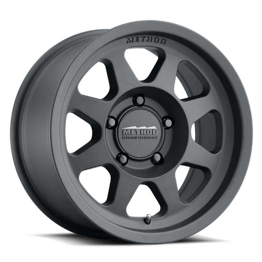 Method MR701 Matte Black | 16x6.5" +90mm | 6x180mm Wheel