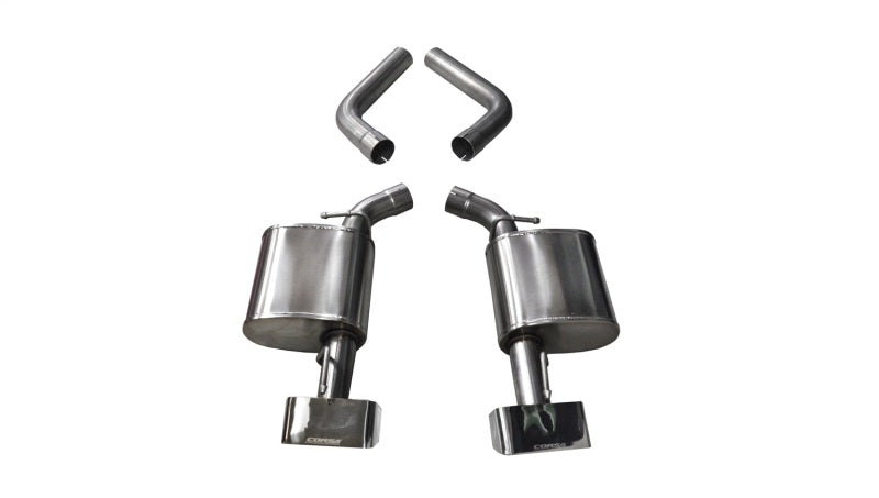 CORSA Sport / 2.75 in Axle-Back GTX2 Tips | Challenger 2015-23 6.4L 6.2L, 2017-23 5.7L (21021)