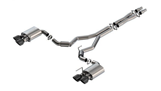 Borla BC S-Type Cat-Back Exhaust | Ford Mustang Dark Horse (24) (140964BC)
