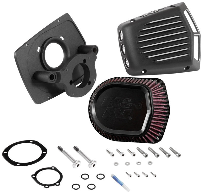 K&N Street Metal Intake System | Harley-Davidson Softail/Dyna (01-16) (RK-3950)