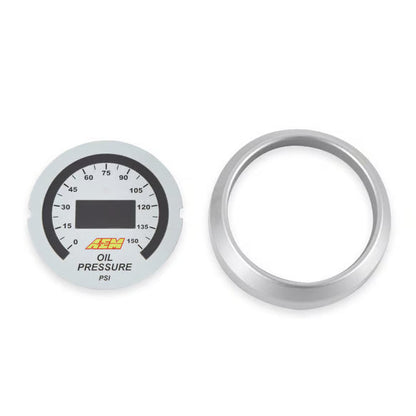 AEM Digital Oil Pressure Gauges 0-150 PSI (30-4407)