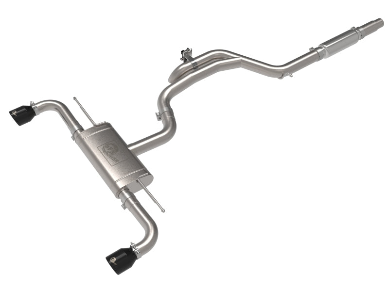 aFe Gemini XV 3-2.5in SS Cat-Back Exhaust w/ Cut-Out Tips | VW MK8 (22-23) (49-36451-P)
