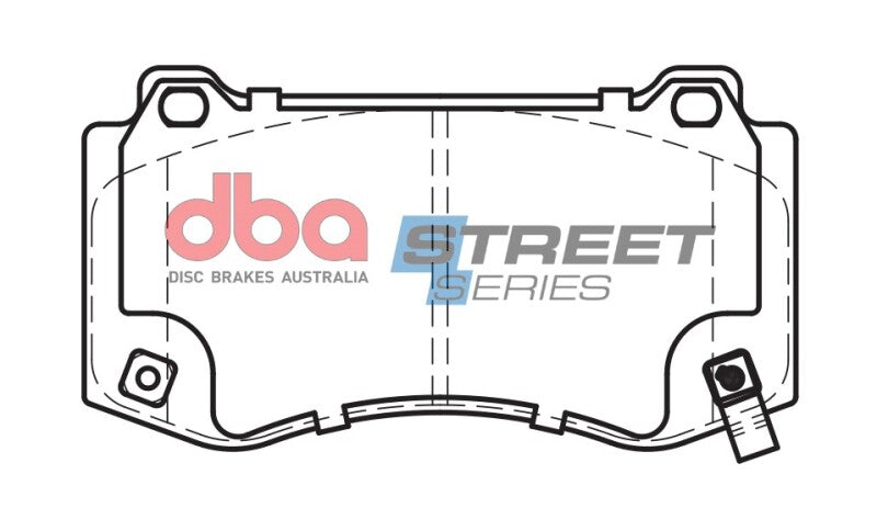 DBA Front Street Series Brake Pads | Chrysler 300 C SRT8 (05-23) (DB2259SS)