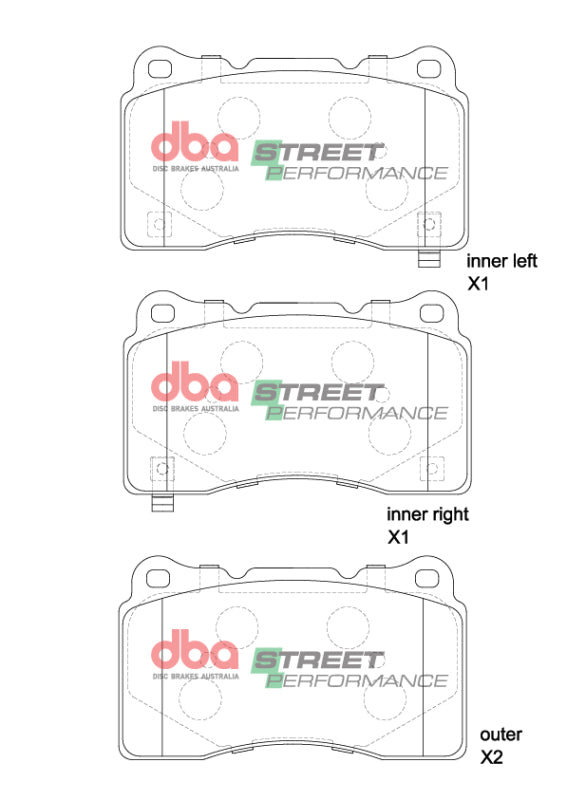 DBA SP Performance Front Brake Pads | Honda Civic Type-R (FL5) (22+) (DB1695SP)