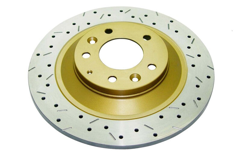 DBA Rear Drilled & Slotted 4000 Series Rotor | Mazda MazdaSpeed6 / MX6 (05+) (DBA42961XS)