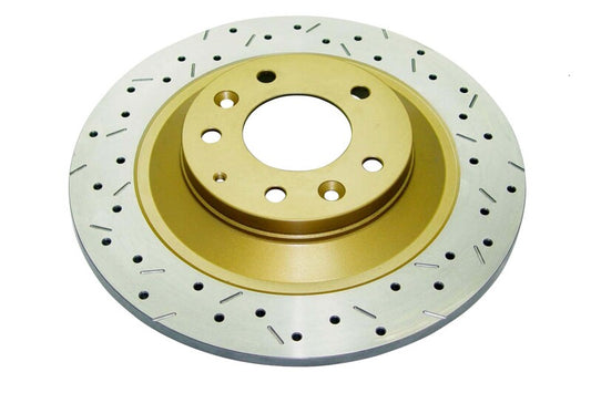 DBA Rear Drilled & Slotted 4000 Series Rotor | Mazda MazdaSpeed6 / MX6 (05+) (DBA42961XS)