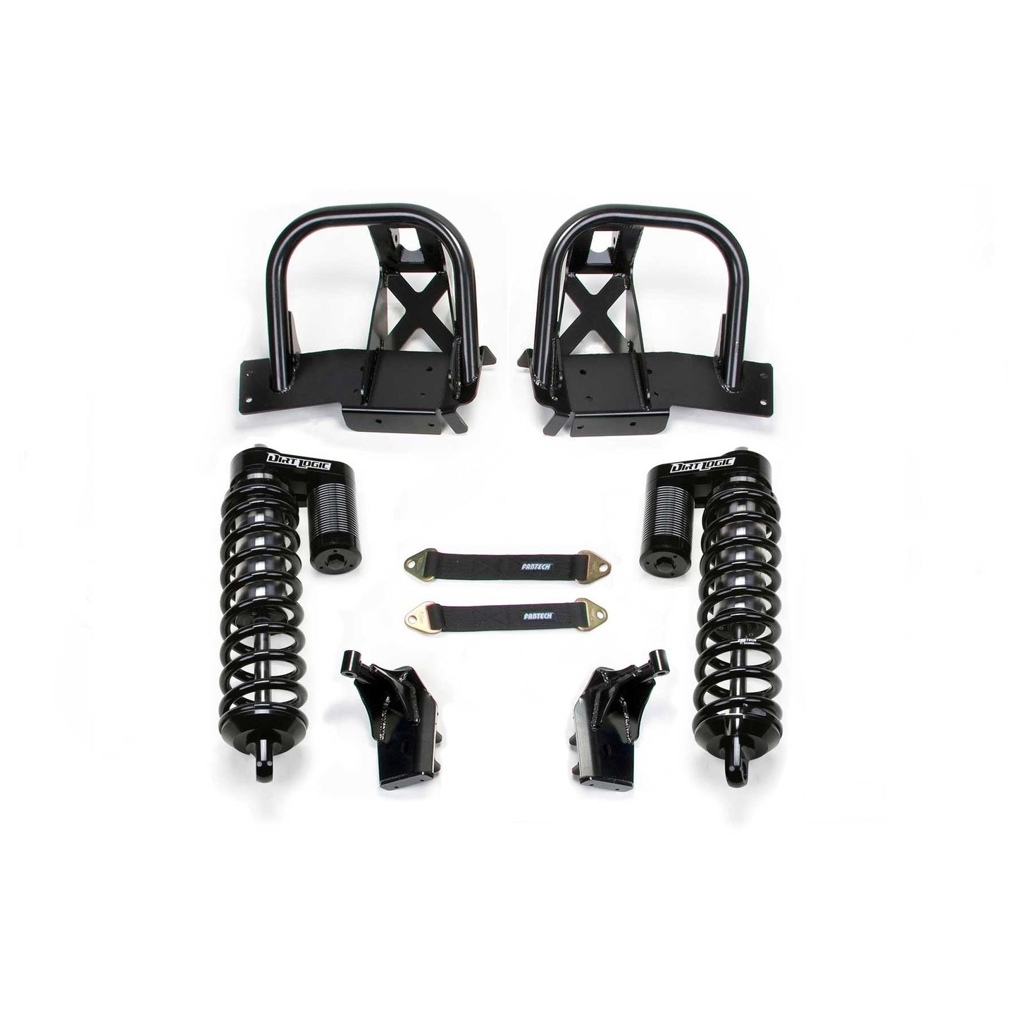 Fabtech 6in C/O Conv Sys DLSS 4.0 C/O & Hoops Only | Ford F250/350 4WD (08-10) (K2072DL)