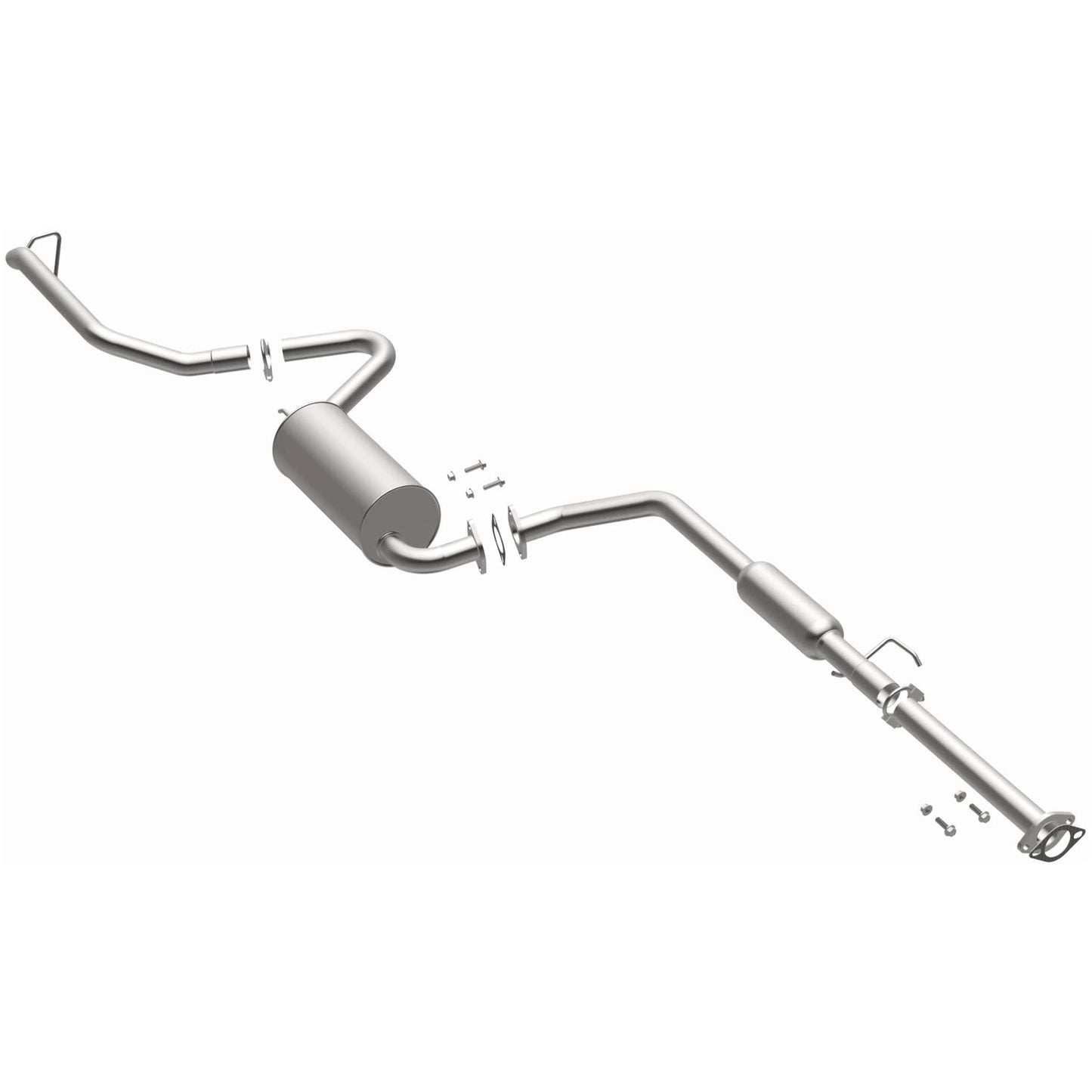 BRExhaust 2007-2012 Hyundai Elantra 2.0L Direct-Fit Replacement Exhaust System