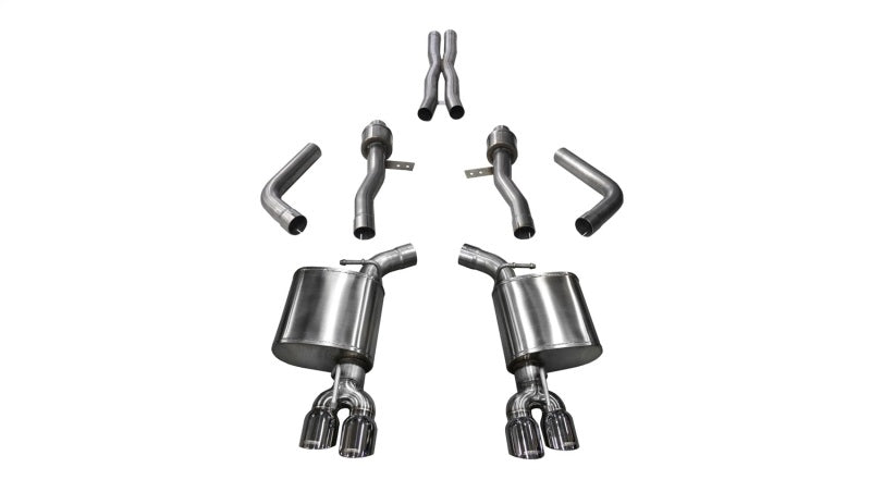 Corsa 2.75" Sport Cat-Back Exhaust | 2017-2018 Dodge Challenger R/T 5.7L
