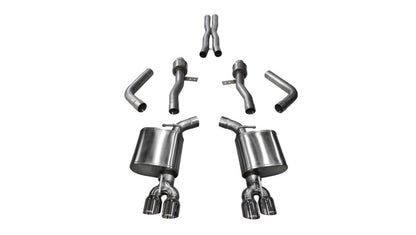 Corsa 2.75" Sport Cat-Back Exhaust | 2017-2018 Dodge Challenger R/T 5.7L