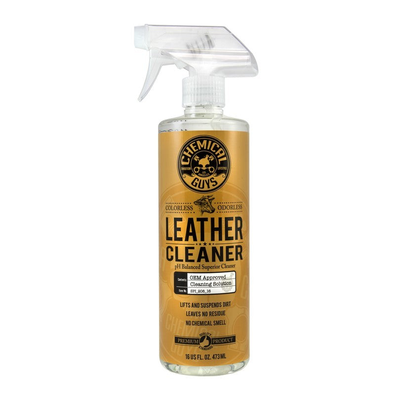 Chemical Guys Leather Cleaner OEM Approved Colorless/Odorless Leather Cleaner | Universal (SPI_208)