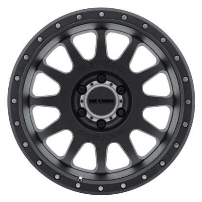 (set of 4) Method MR605 NV Matte Black | 20x9" -12mm | 6x135mm Wheel
