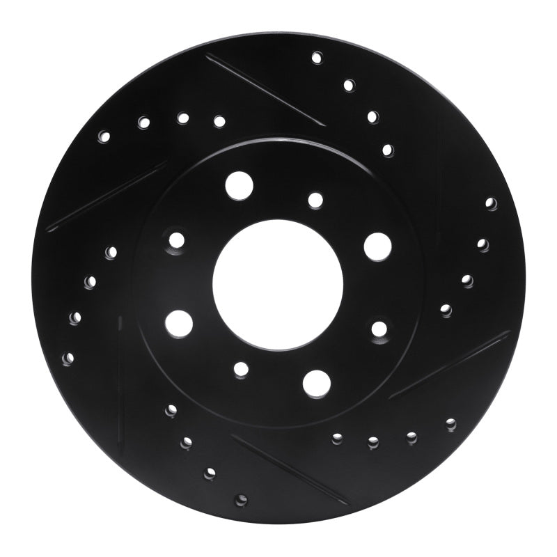 R1 90-00 Honda Civic Hatchback Drilled & Slotted Front Rotor | 83-00 (ECB-59018R)
