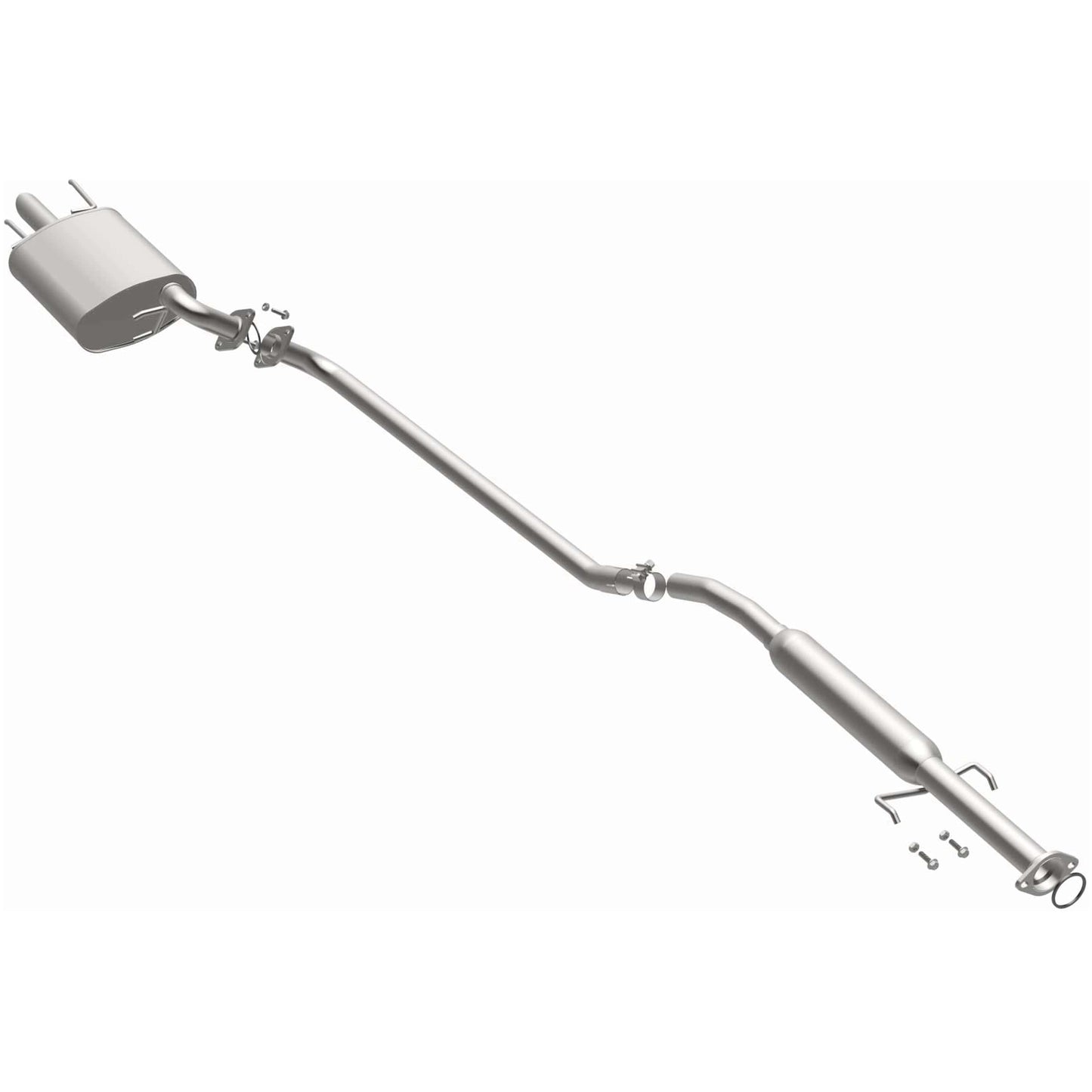 BRExhaust Stainless Steel Direct-Fit Replacement Exhaust System 116-0274