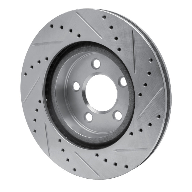 DFC D&S Silver Brake Rotor (FRONT LEFT): Chrysler 300 2005-23