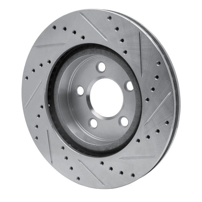 DFC D&S Silver Brake Rotor (FRONT LEFT): Chrysler 300 2005-23