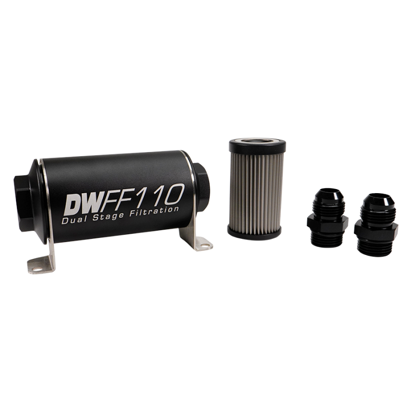 DeatschWerks Universal 5 Micron 110mm Fuel Filter Assembly (8-03-110-005K/-10/-38/-516/-6/-8)