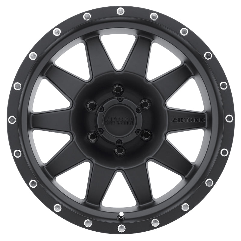 (set of 4) Method Wheels MR301 Matte Black | 18x9" +18mm | 6x135mm Wheel