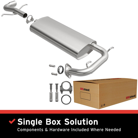 BRExhaust 2009-2015 Toyota Venza 2.7L Direct-Fit Replacement Exhaust System