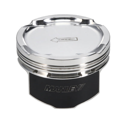 Manley 08+ Mitsubishi Evo X (4B11T) 94mm Stroker 86.5mm +0.5mm Bore 9.0:1 Dish Piston Set with Rings