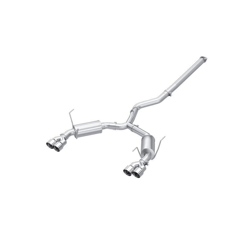 MBRP 3" Quad Tips Cat-Back | 2022+ Subaru WRX
