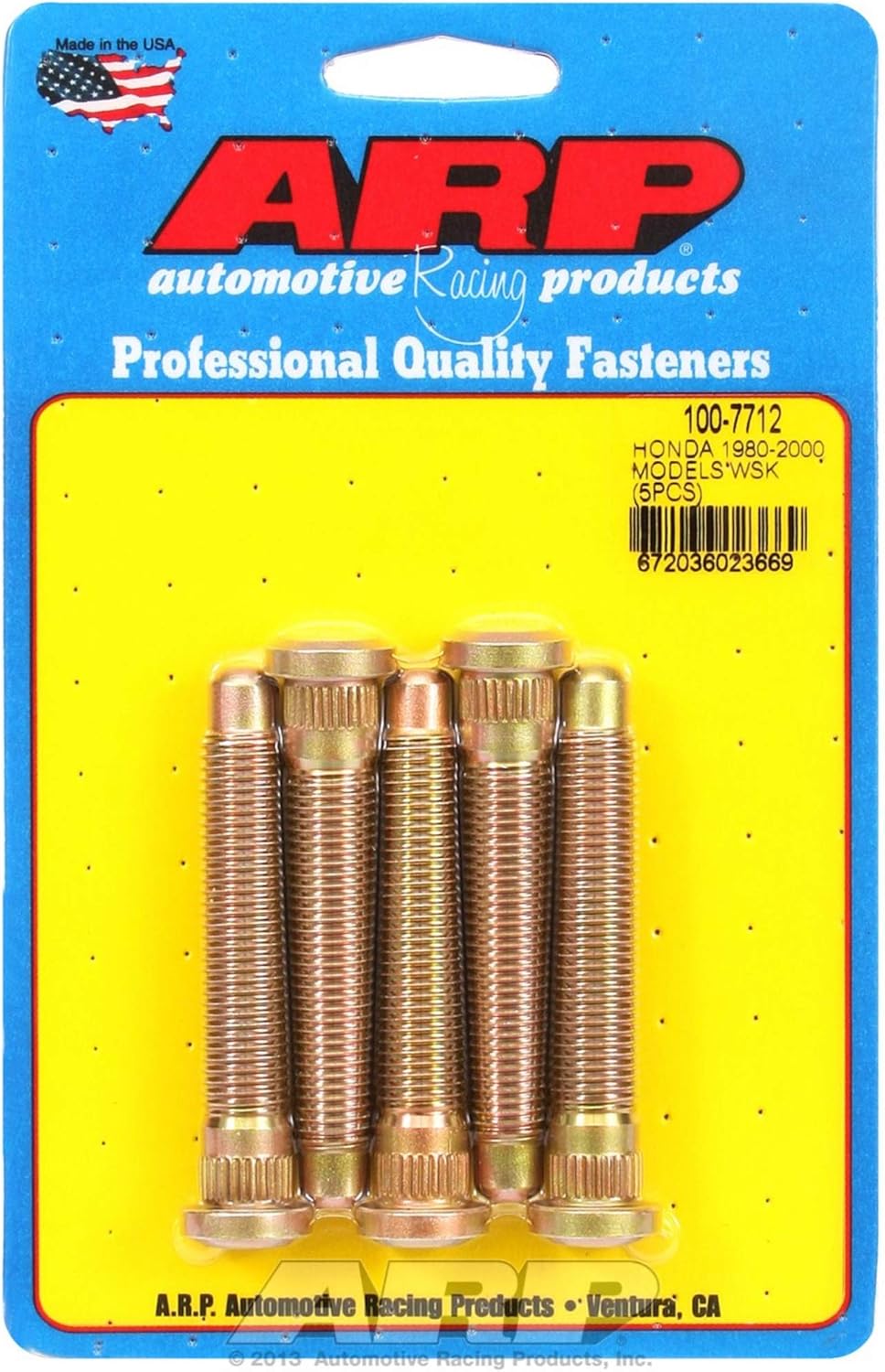 ARP Extended Wheel Stud Kit - M12 x 1.5 | Multiple Fitments (100-7712)