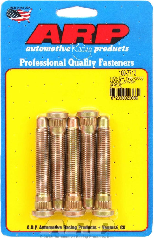 ARP Extended Wheel Stud Kit - M12 x 1.5 | Multiple Fitments (100-7712)
