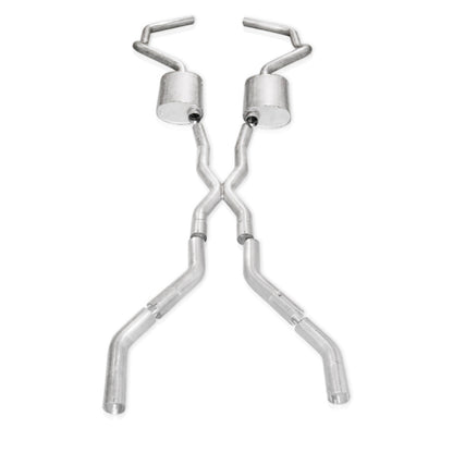 Stainless Works 3in Stainless Exhaust with X-Pipe | Chevrolet Camaro (67-69) (CA67693CS)