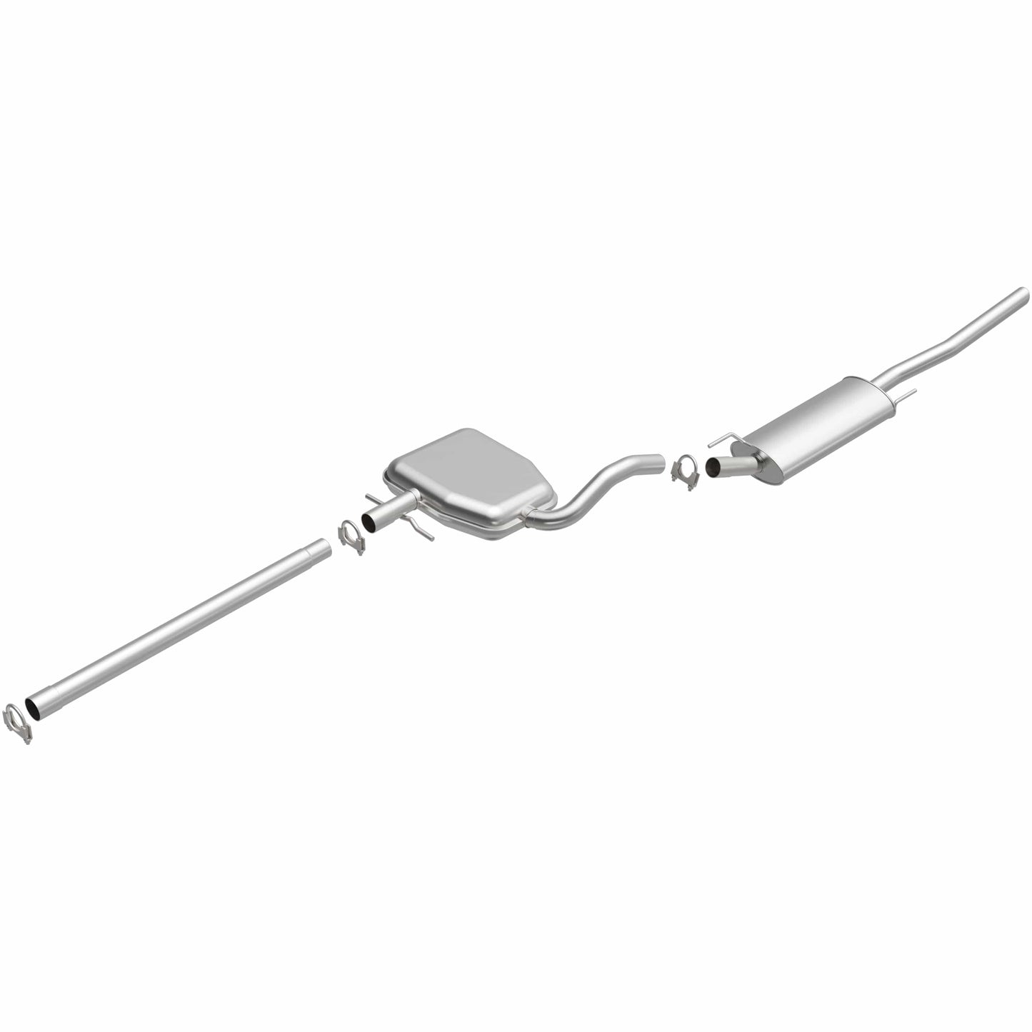 BRExhaust 1993-1999 Volkswagen Jetta 2.0L Direct-Fit Replacement Exhaust System