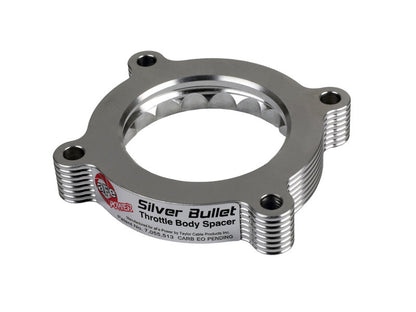 aFe Silver Bullet Throttle Body Spacer | Ford Mustang / F-150 V6 3.7L (11-14) (46-33016)