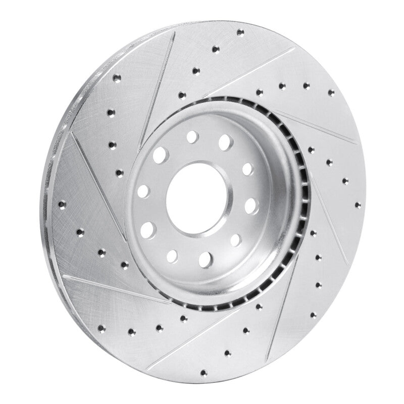 DFC D&S Silver Brake Rotor (FRONT RIGHT): Dodge Charger (21-25)