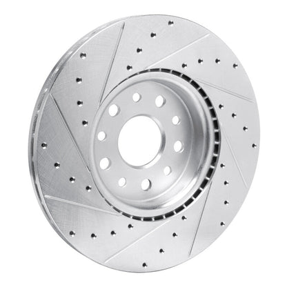DFC D&S Silver Brake Rotor (FRONT RIGHT): Dodge Charger (21-25)