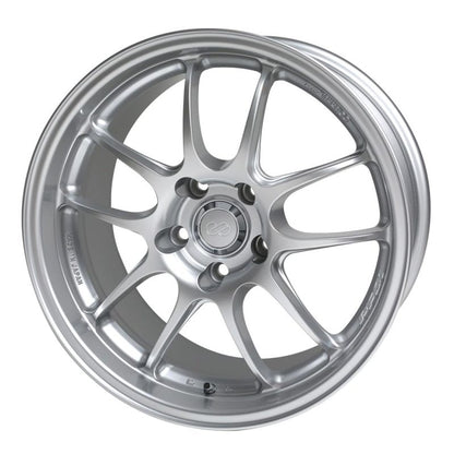 Enkei PF01 16x7 +43 4x100 Silver-WheelFlip