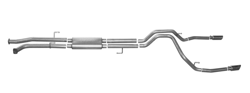Gibson 2.5in Dual Split Cat-Back Exhaust | Toyota Tundra Limited (07-19) (67402)