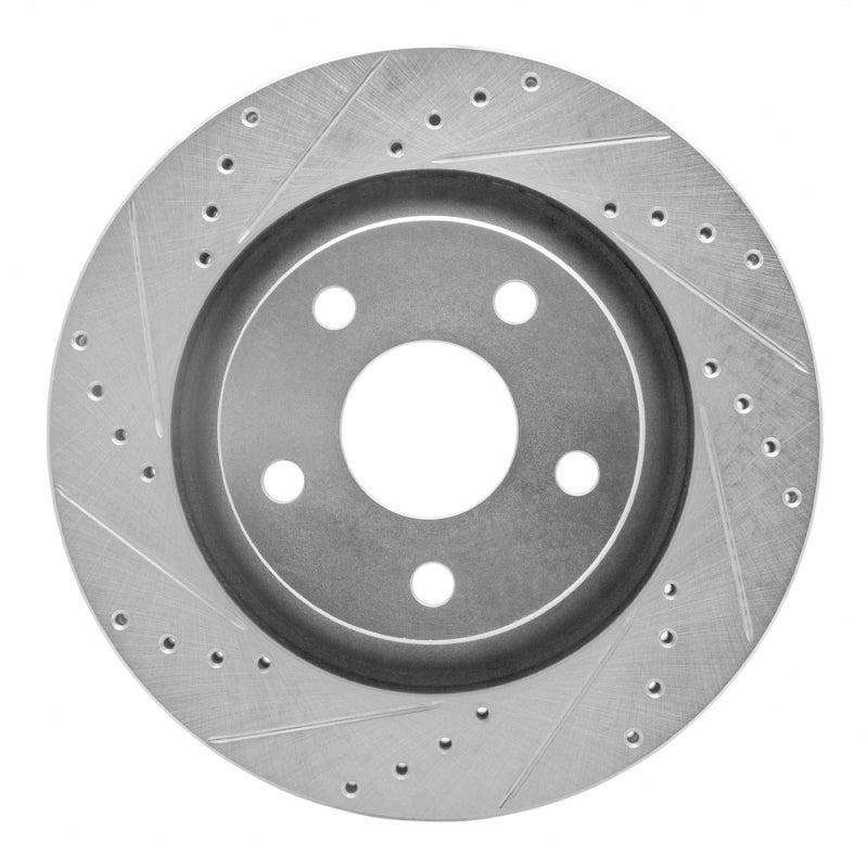 DFC D&S Silver Brake Rotor (FRONT LEFT): Jeep Wrangler (12-18)