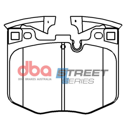 DBA Street Series Front Brake Pads | BMW X3 (18+) (DB15108SS)