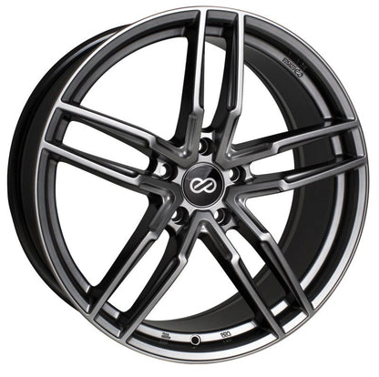 (set of 4) Enkei SS05 Hyper Gray | 18x8" +40mm | 5x110mm Wheels