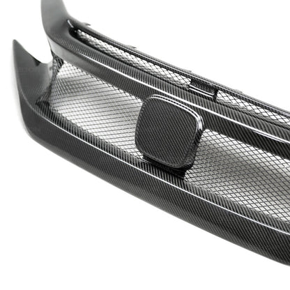 Seibon CV-Style Carbon Fiber Front Grill | Honda Civic Type R (17-18) (FG17HDCVR-CV)
