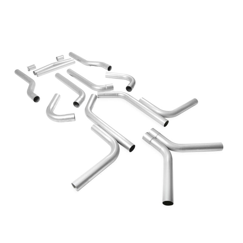 Flowmaster U-FIT 2.25in Aluminized Steel Dual Kit For Universal (15935)