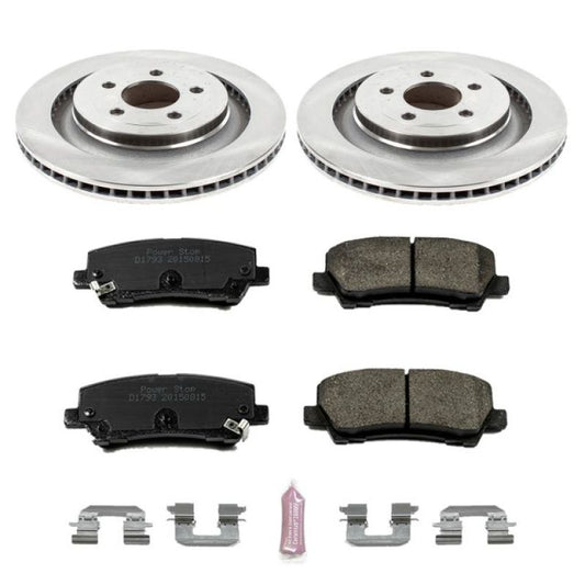 Power Stop Rear Autospecialty Brake Kit | 2015-2022 Ford Mustang (KOE6812)