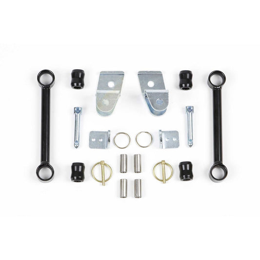 Fabtech 5in Front Sway Bar End Link & Disconnect Kit | Jeep JK 4WD (07-18) (FTS94056)