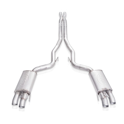 Stainless Works 2015+ Ford Shelby GT350 Legend Performance Connect X-Pipe Catback Exhaust w/Valves | Shelby GT350 (15+) (GT350CBXPCL)