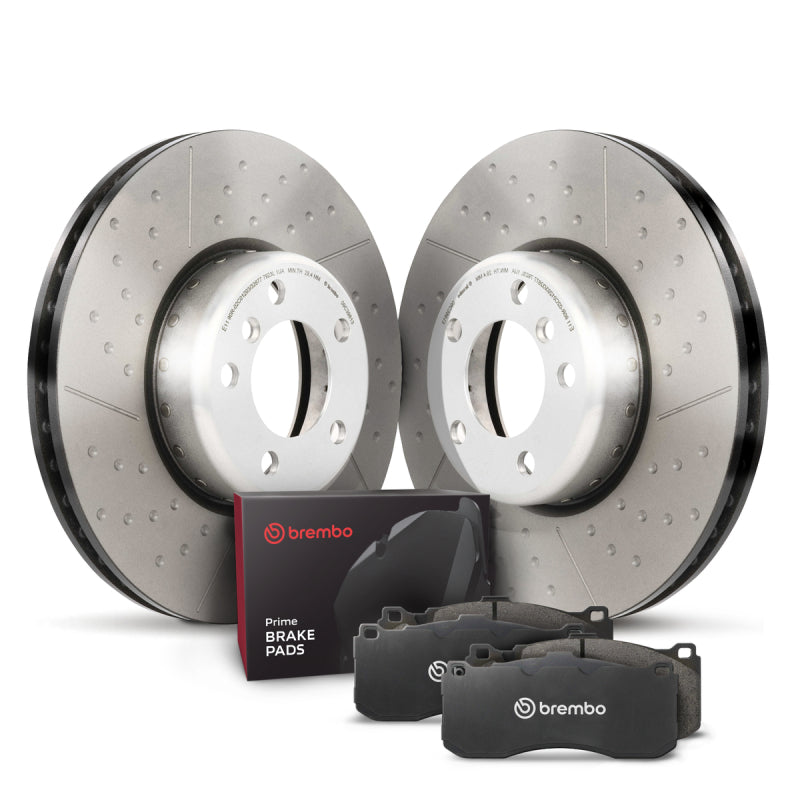 Brembo KT04472 Front Disc Brake Kit for 2014-2020 BMW 435i/440i xDrive