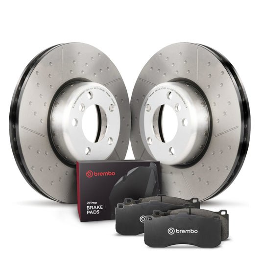 Brembo KT04472 Front Disc Brake Kit for 2014-2020 BMW 435i/440i xDrive