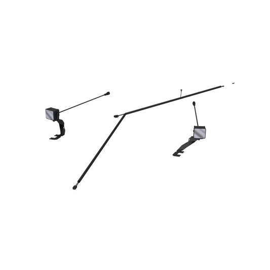 MBRP Ditch Light Flood Beam Kit Ford Ranger Raptor 24-26 Upfitter Switch
