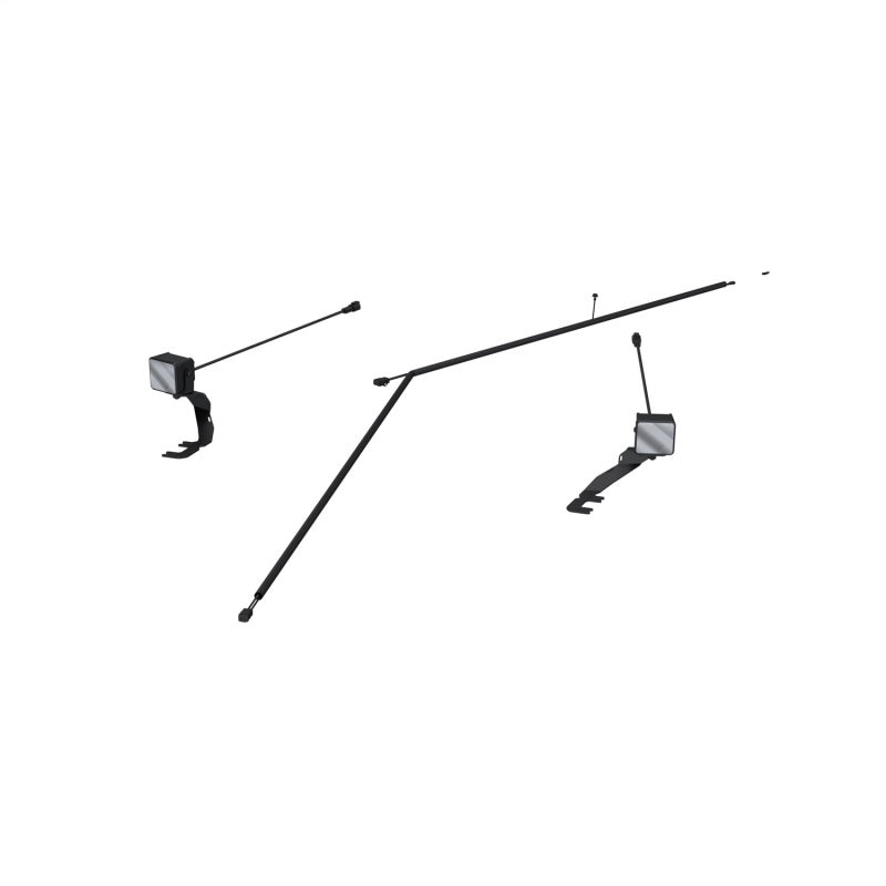 MBRP Ditch Light Spot Beam Kit Ford Ranger Raptor 24-26 Upfitter Switch