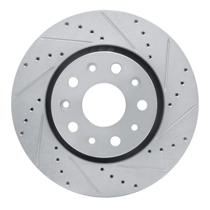 DFC D&S Silver Brake Rotor (FRONT RIGHT): Jeep Gladiator (18-25)